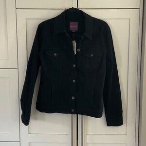 Gloria Vanderbilt Black Denim Jacket